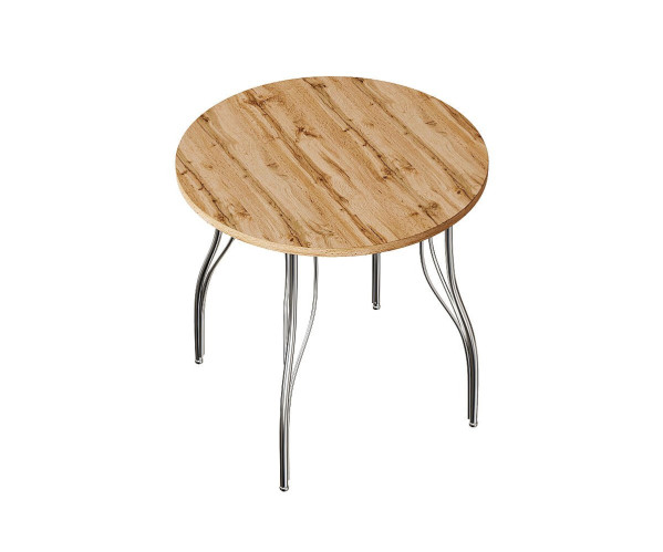 Стол обеденный круглый TLC-2.2 (ОС-12) | Wotan Oak 2S, 750 мм