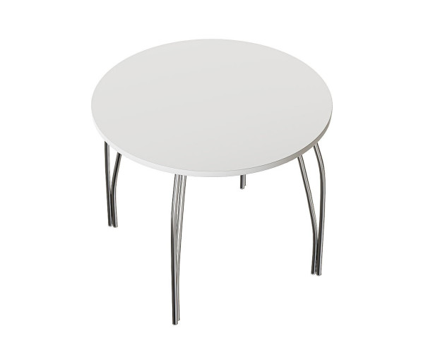 Стол обеденный круглый TLC-2.2 (ОС-11) | White In 2S, 900 мм