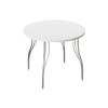 Стол обеденный круглый TLC-2.2 (ОС-12) | White In 2S, 900 мм