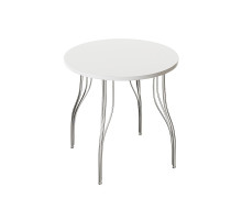 Стол обеденный круглый TLC-2.2 (ОС-12), цвет: White In 2S