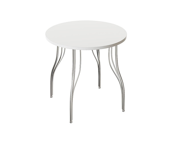 Стол обеденный круглый TLC-2.2 (ОС-12) | White In 2S, 750 мм