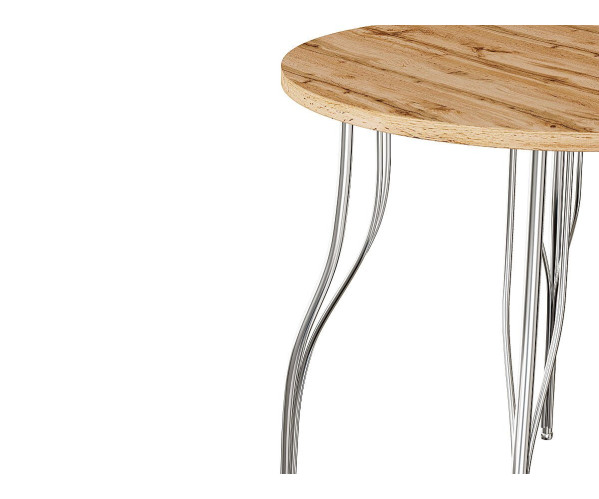 Стол обеденный круглый TLC-2.2 (ОС-12) | Wotan Oak 2S, 750 мм