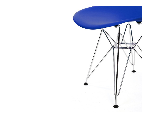 Стул Eddy-1 Dark Blue | Металл, Пластик