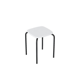 Табурет CHICO LC (СТ-12), цвет: Белый