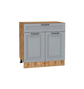 Шкаф нижний с 2-мя дверцами и ящиком Ницца, цвет: Magnum