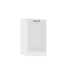 Шкаф нижний торцевой Ницца, цвет: Blanco