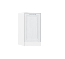 Шкаф нижний торцевой Прага, цвет: Белое дерево