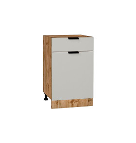 Шкаф нижний с 1-ой дверцей и ящиком Евро, цвет: Агат