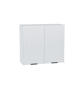 Шкаф верхний с 2-мя дверцами Евро Лайн, цвет: Белый