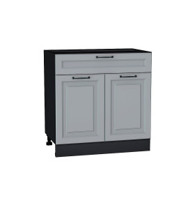 Шкаф нижний с 2-мя дверцами и ящиком Ницца, цвет: Magnum