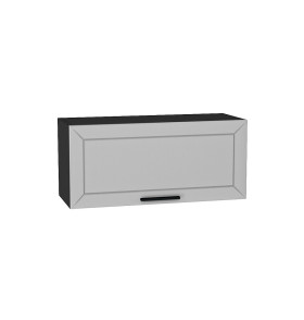 Шкаф верхний горизонтальный Глетчер, цвет: Гейнсборо Силк