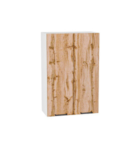 Шкаф верхний с 2-мя дверцами Флэт, цвет: Wotan Oak 2S