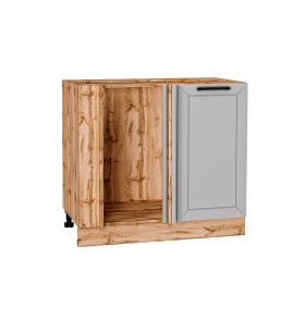 Шкаф нижний угловой Глетчер, цвет: Гейнсборо Силк