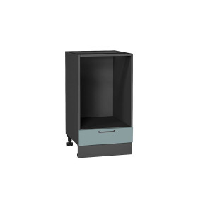 Шкаф нижний под духовку Флэт, цвет: Grey-green In 2S