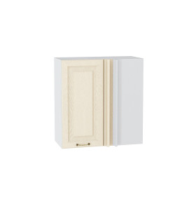 Шкаф верхний прямой угловой Ницца, цвет: Дуб крем