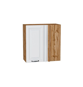 Шкаф верхний прямой угловой Ницца, цвет: Blanco