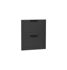 Комплект фасадов Глетчер для каркаса Ф-42 Н602/ШП602, цвет: Маренго Силк