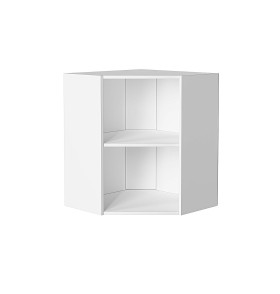 Каркас верхнего углового шкафа ВУ 590, цвет: Белый