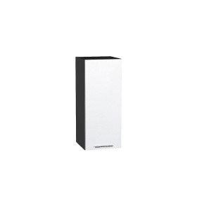 Шкаф верхний с 1-ой дверцей Валерия-М, цвет: Белый металлик