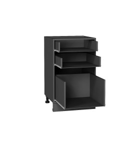 Каркас нижнего шкафа с 3-мя ящиками Н 503, цвет: Graphite