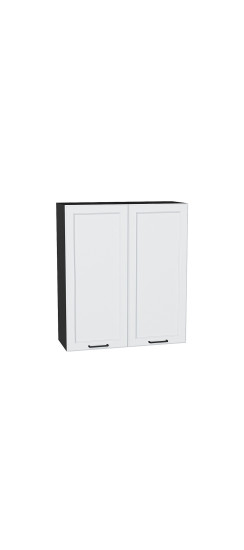 Шкаф верхний с 2-мя дверцами Барселона, цвет: Белый | Пленка ПВХ., Белый