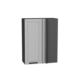 Шкаф верхний прямой угловой Глетчер, цвет: Гейнсборо Силк