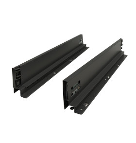 Направляющие с доводчиком для малого ящика POWER BOX, цвет: GRPH Графитовый