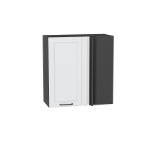 Шкаф верхний прямой угловой Барселона, цвет: Белый