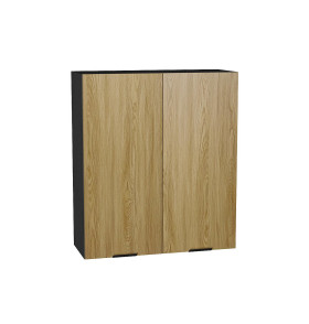 Шкаф верхний с 2-мя дверцами Евро, цвет: Дуб песочный