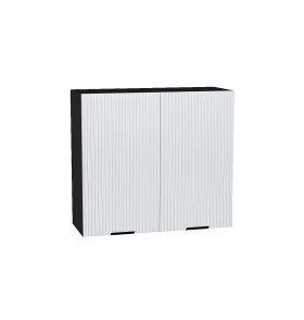 Шкаф верхний с 2-мя дверцами Евро Лайн, цвет: Белый