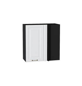 Шкаф верхний прямой угловой Ницца, цвет: Белый