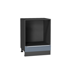 Шкаф нижний под духовку Фьюжн, цвет: Silky Blue