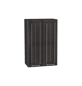 Шкаф верхний с 2-мя дверцами Прага, цвет: Венге премиум