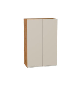 Шкаф верхний с 2-мя дверцами Фьюжн, цвет: Cream Silk