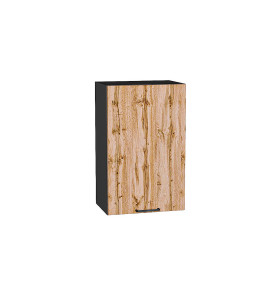 Шкаф верхний с 1-ой дверцей Флэт, цвет: Wotan Oak 2S