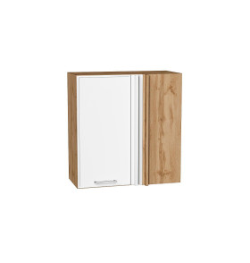 Шкаф верхний прямой угловой Квадро, цвет: Белый