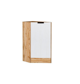 Шкаф нижний торцевой Евро Лайн, цвет: Белый