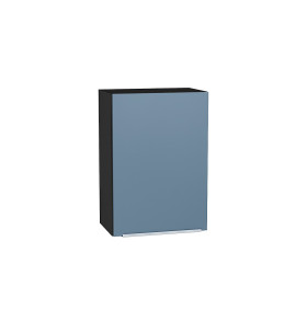 Шкаф верхний с 1-ой дверцей Фьюжн, цвет: Silky Blue
