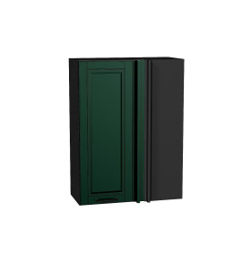 Шкаф верхний прямой угловой Дублин, цвет: Special Green