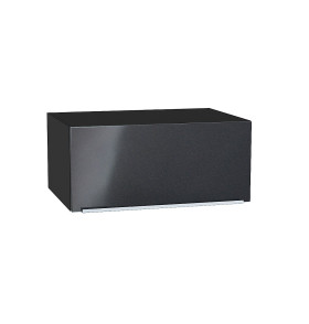 Шкаф верхний горизонтальный глубокий Фьюжн, цвет: Anthracite