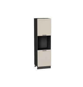 Шкаф пенал с 2-мя дверцами под технику Нео, цвет: Cream Silk