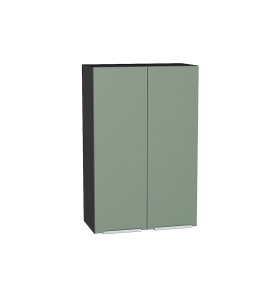 Шкаф верхний с 2-мя дверцами Фьюжн, цвет: Silky Mint