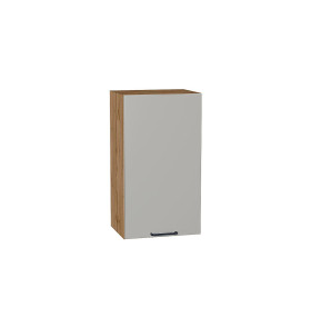 Шкаф верхний с 1-ой дверцей Флэт, цвет: Light Grey In 2S