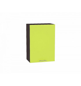 Шкаф верхний с 1-ой дверцей Валерия-М, цвет: Лайм глянец