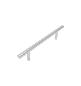 Ручка рейлинг мебельная, цвет: Хром/Глянец