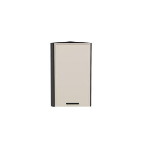 Шкаф верхний торцевой Фрейм, цвет: Cream Silk