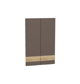 Комплект фасадов Терра для каркаса Ф-40НD В609, цвет: Смоки Софт