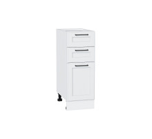 Шкаф нижний с 3-мя ящиками Барселона, цвет: Белый