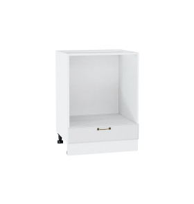 Шкаф нижний под духовку Ницца, цвет: Белый