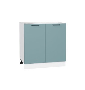 Шкаф нижний с 2-мя дверцами Флэт, цвет: Grey-green In 2S